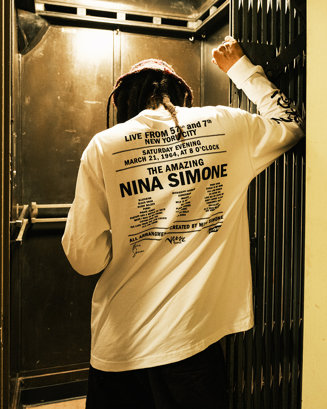 Only NY x Verve Records Nina Simone Live Long Sleeve T-Shirt