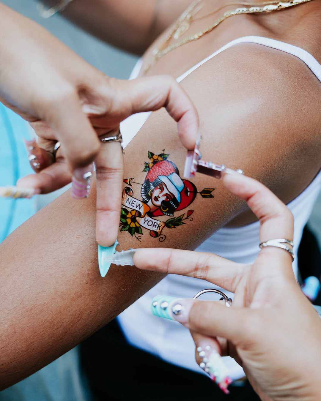 New York Baddies Temporary Tattoo Pack