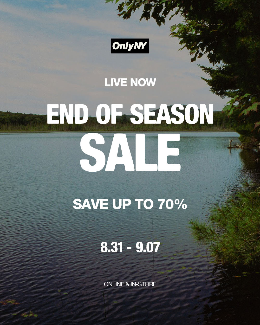 End of Season Sale